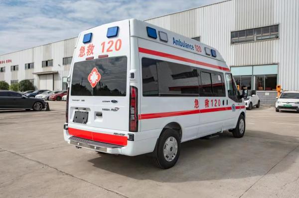 Ford Transit Medical Emergency Ambulance White 4×2 Diesel Oil