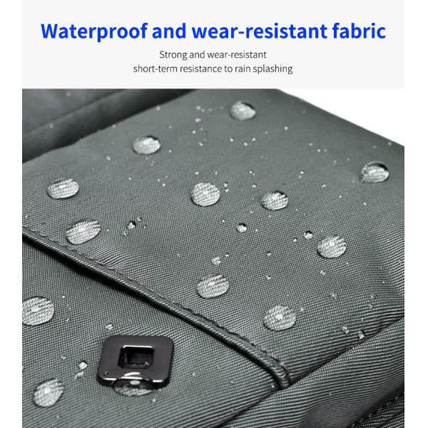 Безопасная мужская сумка для мужчин 20 см высота большой вместимость легко взять