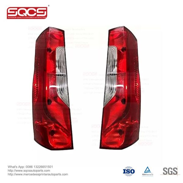 Paire de lampes arrière LED pour Mercedes Sprinter Puissance nominale 72 watts Voltage 12V Système de lampe arrière personnalisé