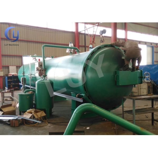 Timber Vacuum Pressure Impregnation Autoclave Fire Retardant