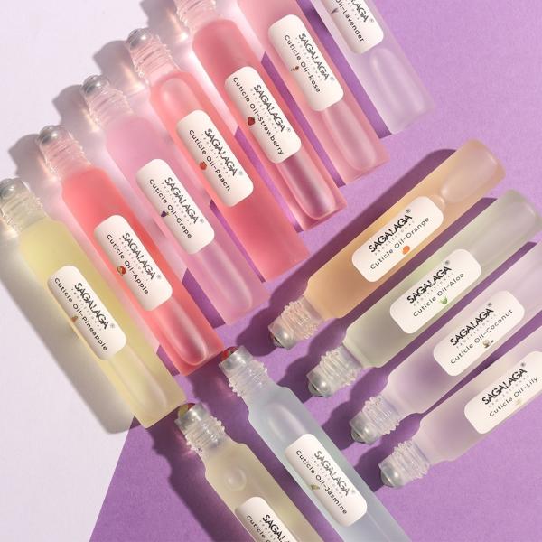 10 Ml Container Private Label Pen Gallon Peach Roller Scented Cuticle Oil Nail Nutrition Oil Cuticle Revitalizer Treatment