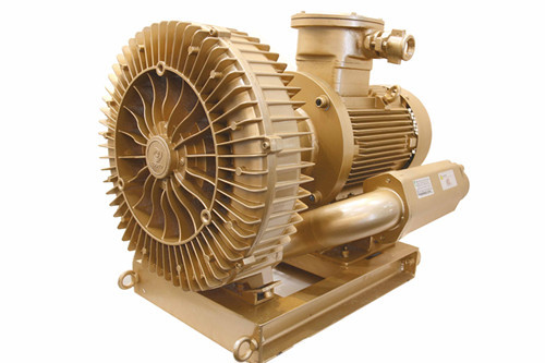 15 KW Side Channel Explosion Proof Vacuum Pump Blower Biogas Transferring