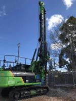 Do chassi giratório hidráulico de Kelly Bar CAT318D da fricção de TYSIM KR90C torque máximo 90kN.m Rig Foundation Piling Equipment With