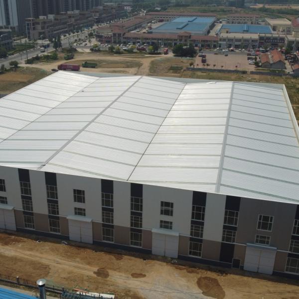Prefabricated Steel Structure Workshop with H Section Beams