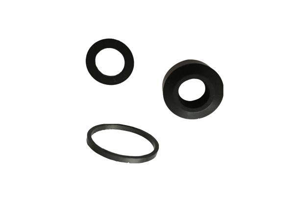 PTFE Machining CNC Turning Carbon Seal Rings Anti Aging 15MPa