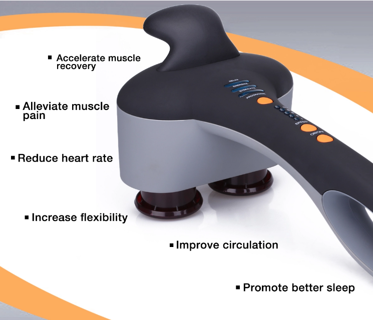 Healthcare Home Body Massager Double Head Massager Hammer AC110/220V LY-606K