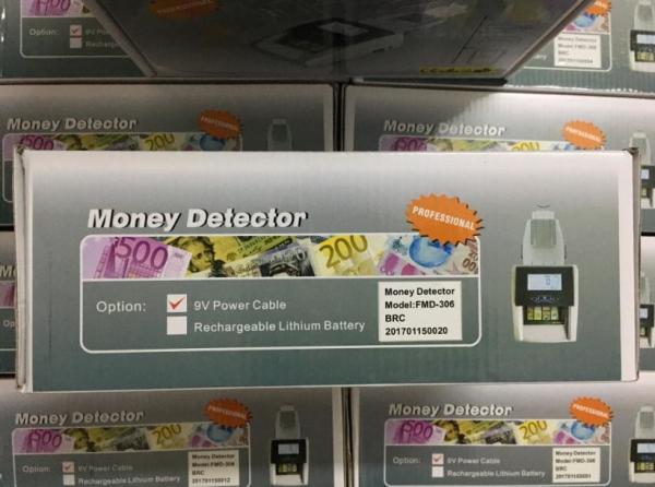 2 in 1 Mini Counterfeit money Dollar Bill Detector US Euro Pound Fake Currency