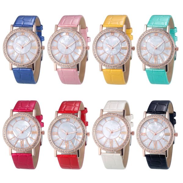 Wholesale jewelry elegance quartz watch fancy ladies diamond watch with watch movementM