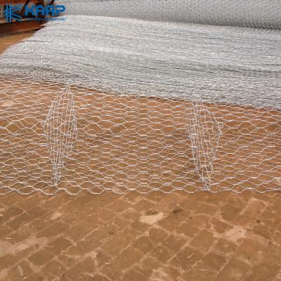 Parede de retenção tecida das cestas de Gabion do fio de ferro galvanizado