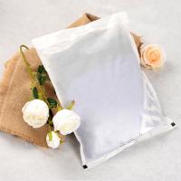 Bio-degradavel Semi-transparente de pedra vidrada de papel Ziplock Saco de embalagem de roupas compostável