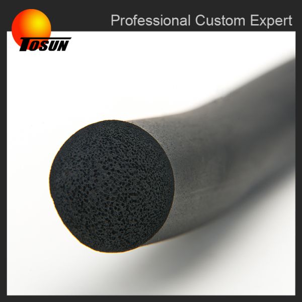 Silicone rubber foaming tubing and cords