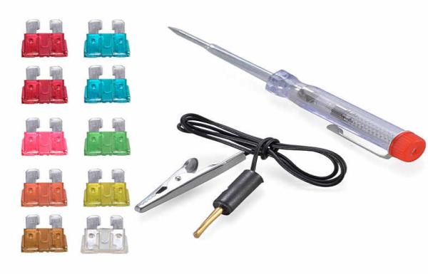 Zinc Alloy Automotive Micro Fuses Plug - In Car Fuse Replacement For Motor / Boats