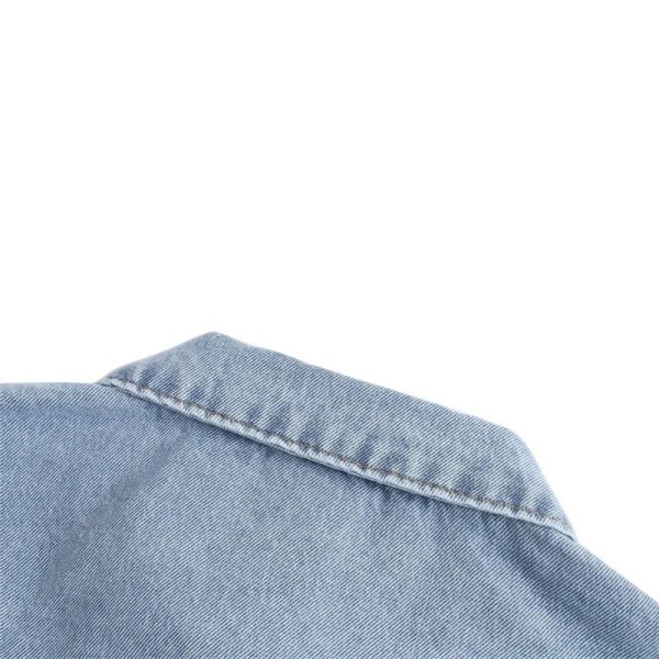 Куртки рукава одежды джинсовой ткани осени весны OEM фабрики слишком большие длинные