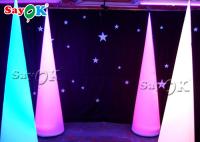Decoração da iluminação/cone infláveis atrativos da explosão para o Natal