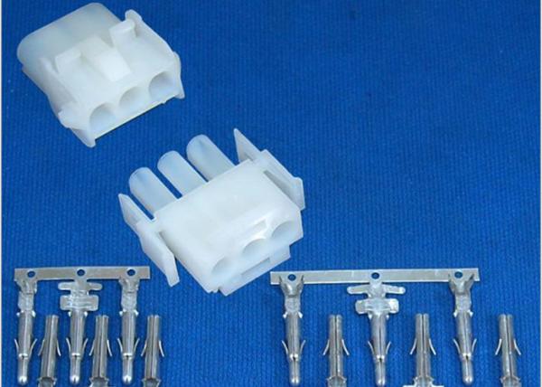 Electronic Single Row Housing Wire To Wire Connectors 6.35mm Pitch Male Housing