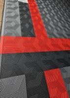 Carreaux de sol de garage résistant aux UV.