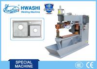 machine semi-automatique de soudeuse de couture de l'évier 100KVA pour 304 l'épaisseur de l'acier inoxydable 1+1mm