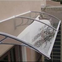 1000 mm Bracket de plástico transparente sólido de policarbonato telhado de janela Proteção anti-UV