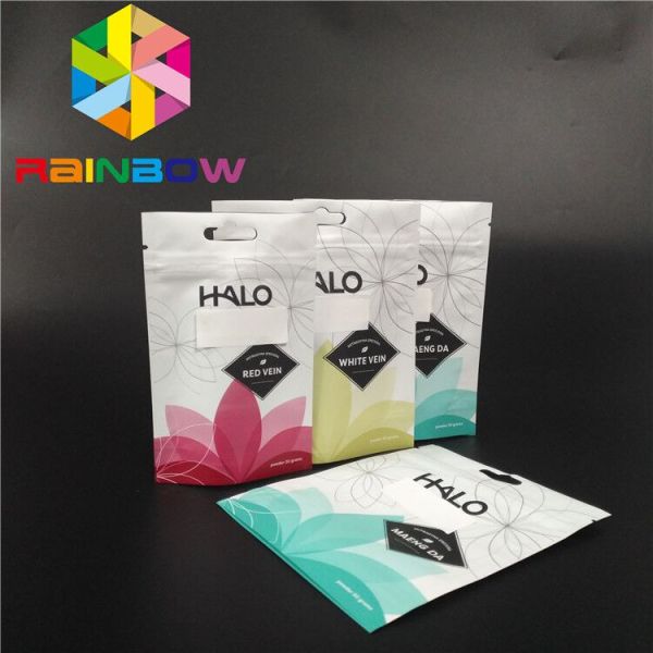 Aluminum Foil Snack Bag Packaging Coffee Paper Bags Matt Finish Surface For Tea