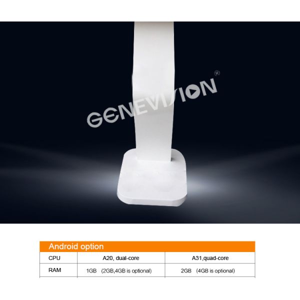 21,5 подиум таблицы ВИФИ цифров киоска Виндовс10 экрана касания дюйма взаимодействующий