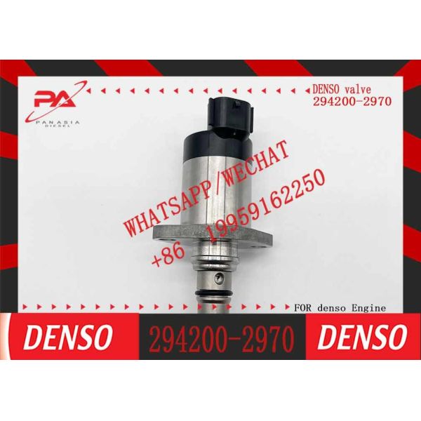 Válvula de control de solenoides de los componentes del tren común diesel 294200-2960 Válvula de medición del diesel Válvula de control de la bomba de combustible