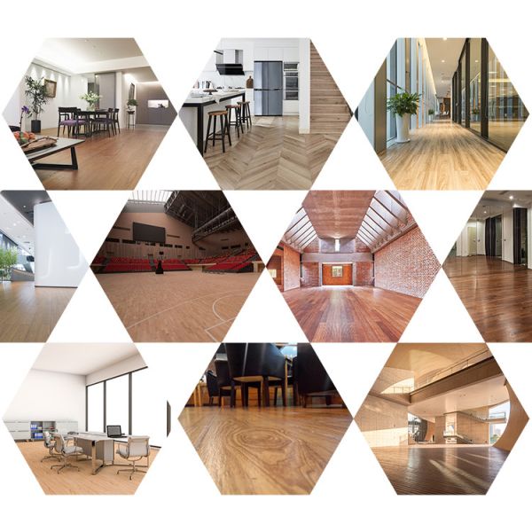 Водонепроницаемая плитка для напольных покрытий с пенопластом, огнестойкая, звукостойкая, роскошная виниловая напольная плита