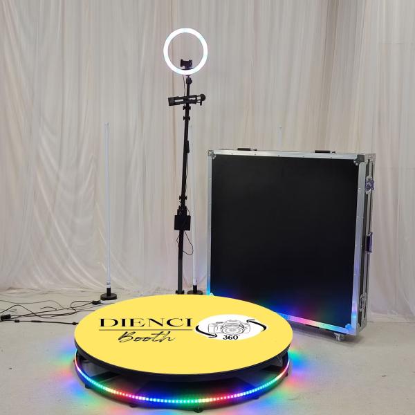 Wedding Social Classic Metal 360 Selfie Booth Portable Slow Motion