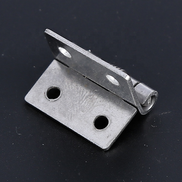 Iron Twin Spring Loaded Butt Hinge for Stainless Steel Hardware Accessory Cabinet