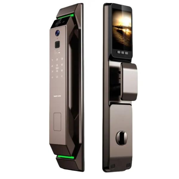 Tuya Automatic Biometric Lock IC Card Wifi App Unlock Smart Home Security  Lock