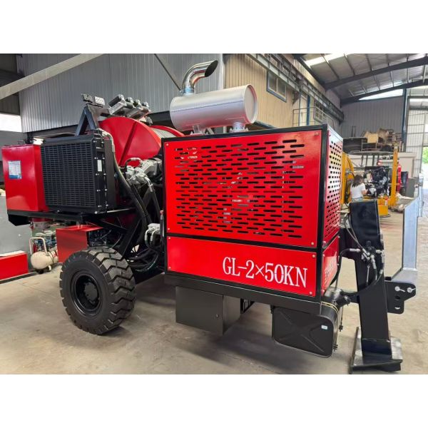 1700mm Hydraulic Tensioning Equipment Water Cooling System 2x65 1x130kN For Heavy Duty Tasks