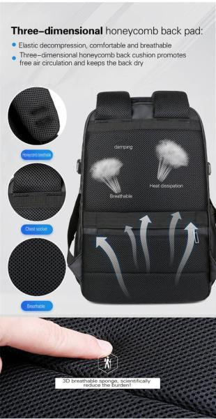 Multi functional Classic Fashion Laptop Backpack for Men Camping Outdoor Custom Logo Travel Sport Backpack with USB