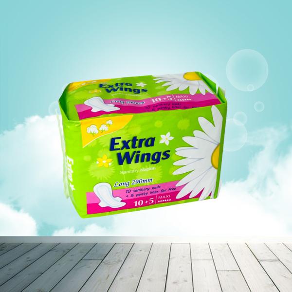 Ladies Ultra Thin Disposable Sanitary Pads Respiráveis