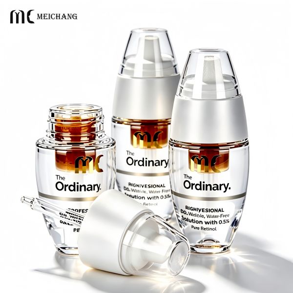 PETG 30ml+3ml Powder-Liquid Separation Vacuum Dual Chamber Bottle, Fresh Mix