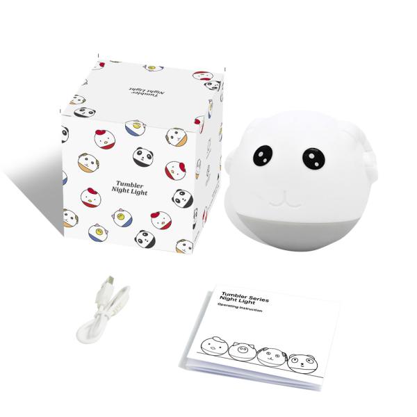 Support Bluetooth Function Silicone Night Light Animal Cute Sheep With USB As Gifts For Children