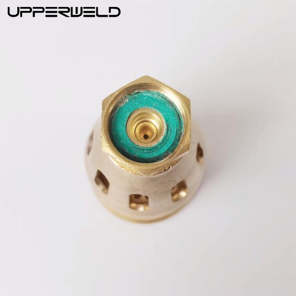 Upper Brass Weed Burner Gas Nozzle for Gold Heating Torch Propane Flame Weeding Burner