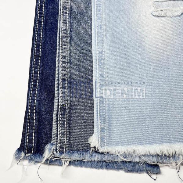 168cm-170cm Brushed 100% cotton Black Denim Fabric Denim Cloth Material Boyfriend Style