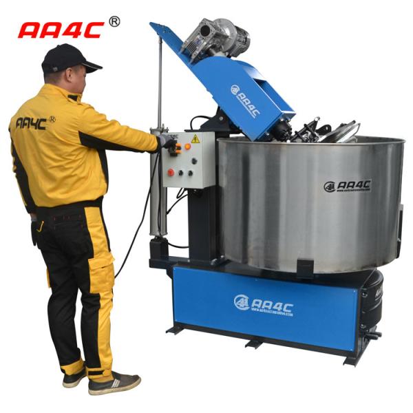 AA4C Alu Rim Polishing Machine Wheel Cleaning que mói o reparo Rim Diamond Cutting Machine AA-RPM66 de Derust
