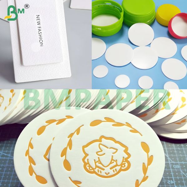 Wood Pulp Moisture Absorbing Paper Sheets for Coasters and Hangtags Wood Pulp Moisture Absorbing Paper Sheets for Coasters and Hangtags