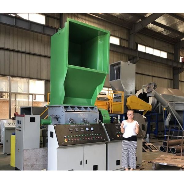 Recycle Crusher PP PE Waste Plastic Recycling , Auto Industrial Crusher Machine