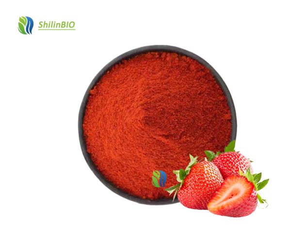 Factory Supply Strawberry Fruit Powder Freeze Dried Strawberry Powder