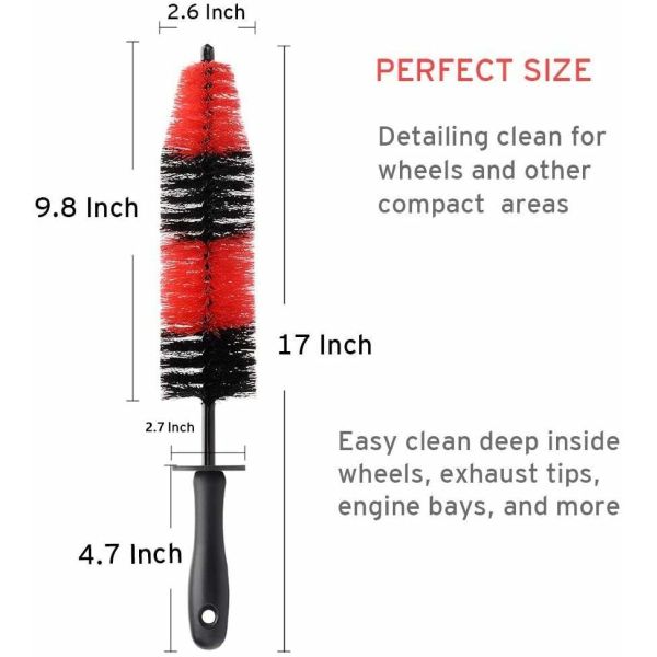 Auto Washing Brush Set  12PCS Автомобиль детализация щетки вентиляции очиститель инструментария набор для шин панель управления внутренний внешний