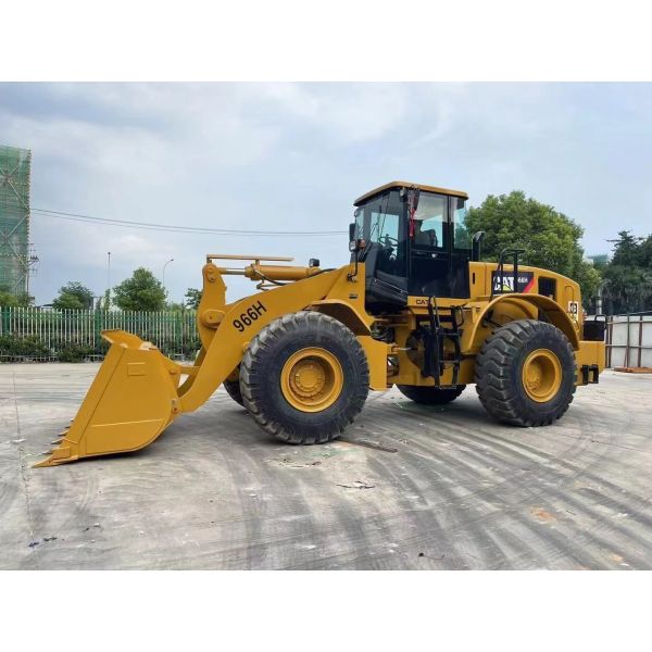 Used original CAT 966H wheel loader, available at a discounted price