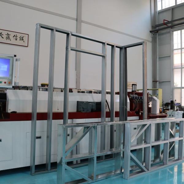 Width Adjustable 63mm-75mm-89mm-140mm Multi Sizes Light Gauge Steel Framing Machine For Prefabricated House Building