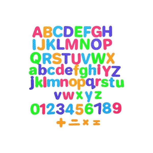Magnetic Alphabets And Numbers Set 130 Pieces Colorful Magnetic Letters And Numbers For Kids Educational Learning And Creative Play