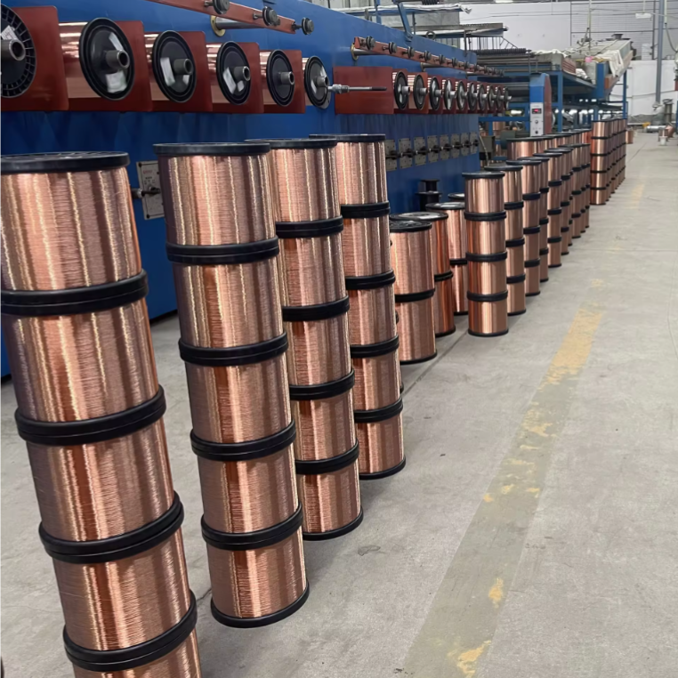 0.18mm-0.25mm CCAM Wire Copper Clad Aluminum Magnesium for Network Cable