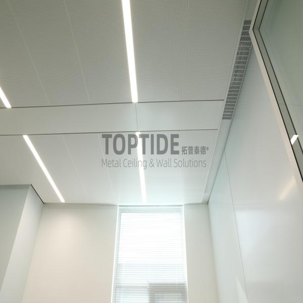 Fire Proof Interior Decorative Polyester Fiber Sound Proof Acoustic T Bar Ceiling Panels