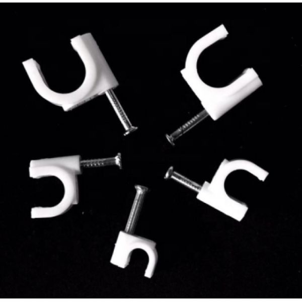 Plastic Nylon Cable Fixing Clip Holder Wire Fixed Clips