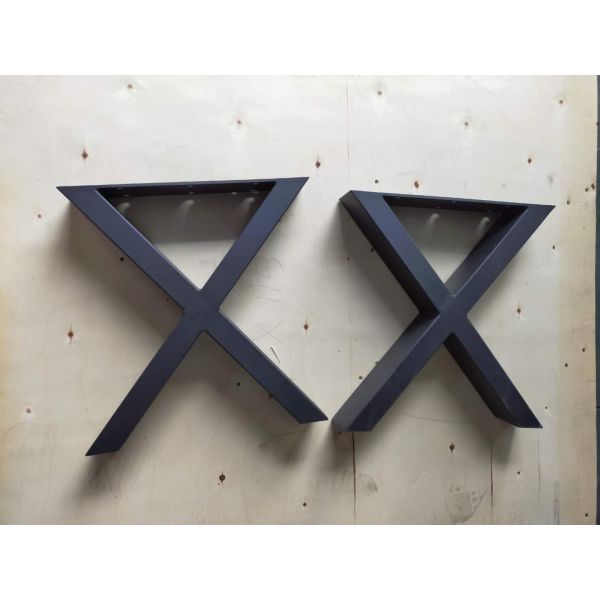 Structure Turning Metal Table Legs Furniture Legs Steel Work Surface Dining Table Base