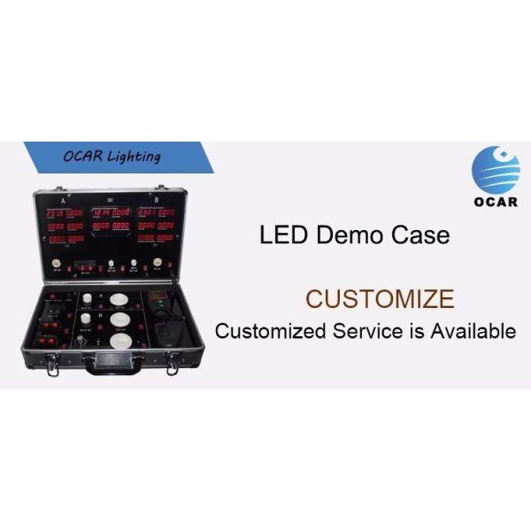 Customized LED Tester Box Demo Case Multifunction Tube Testing Bulb Display