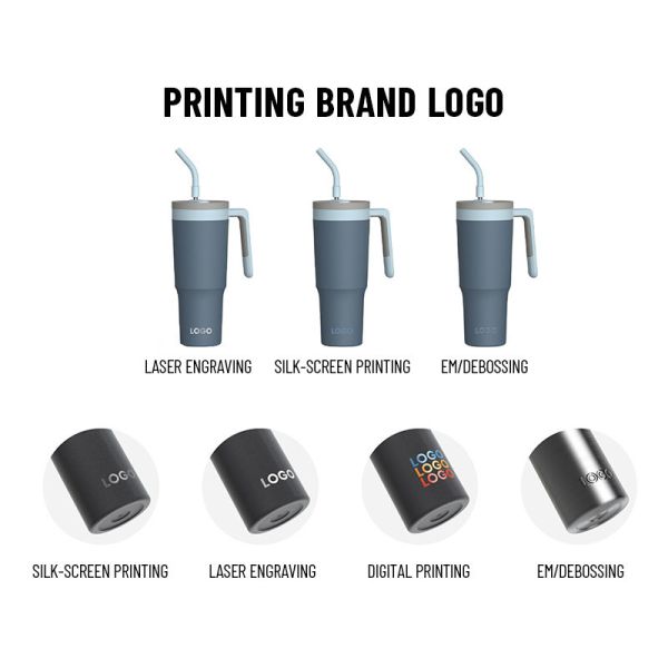 Botellas aisladas de acero inoxidable a granel de 40 onzas certificadas por la FDA, libres de BPA, de grado industrial.